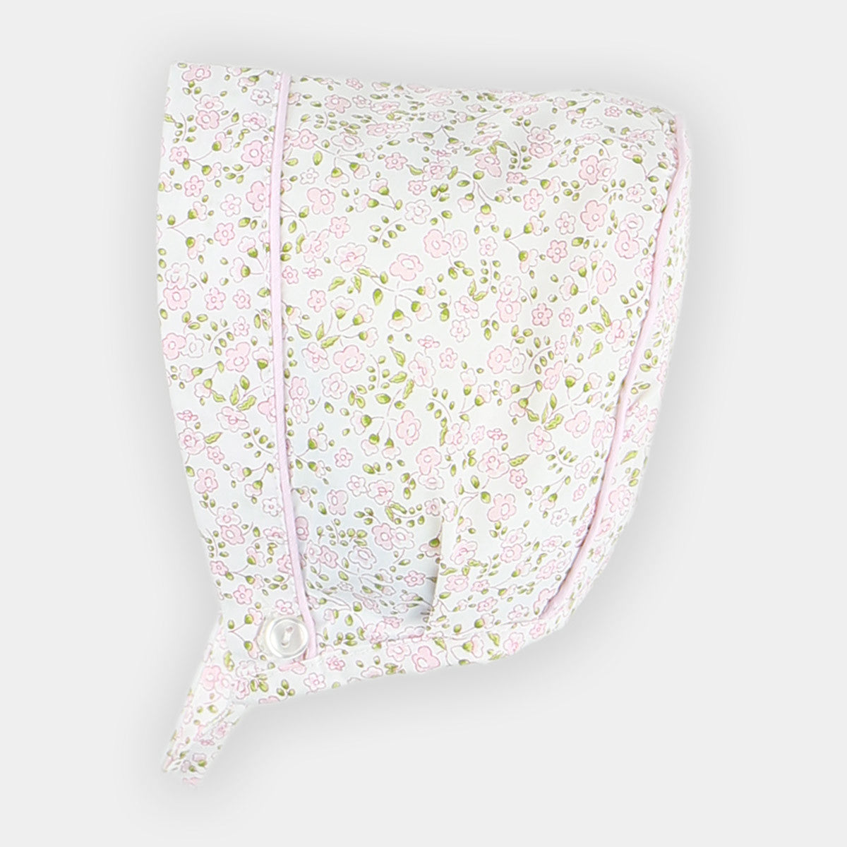 Eliza baby pink ditsy print dress set