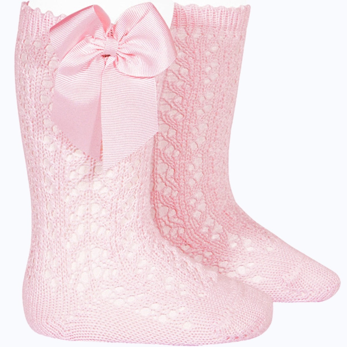 Pelerine knee high bow socks (various colours)