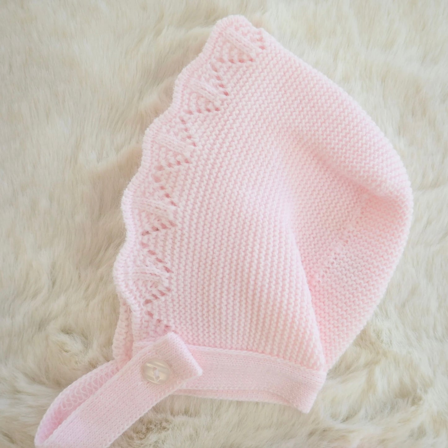 Lilibeth light pink knitted three piece outfit