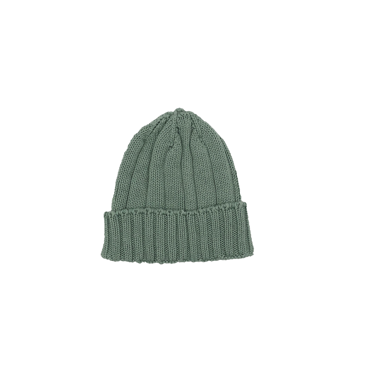 Olive knitted hat