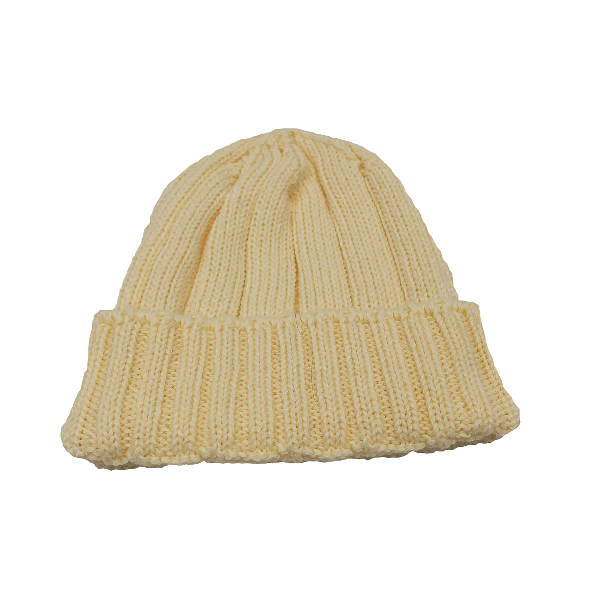 Ecru knitted hat