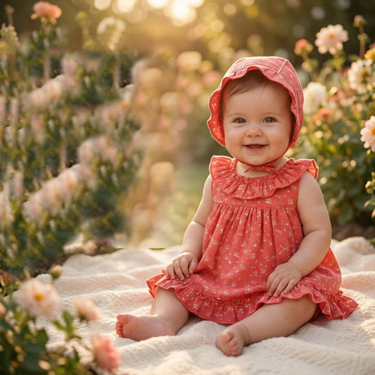 Ruiz red floral ditsy dress set